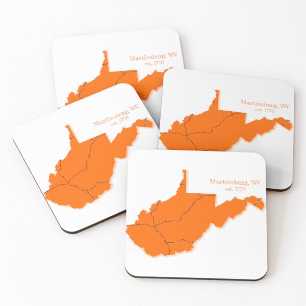 Item preview, Martinsburg, WV [Orange] designed and sold by PhilbonianDezin.