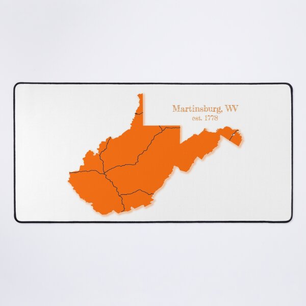 Item preview, Martinsburg, WV [Orange] designed and sold by PhilbonianDezin.