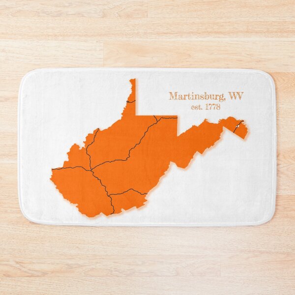 Artikelvorschau, Martinsburg, WV [Orange] entworfen und verkauft von PhilbonianDezin.