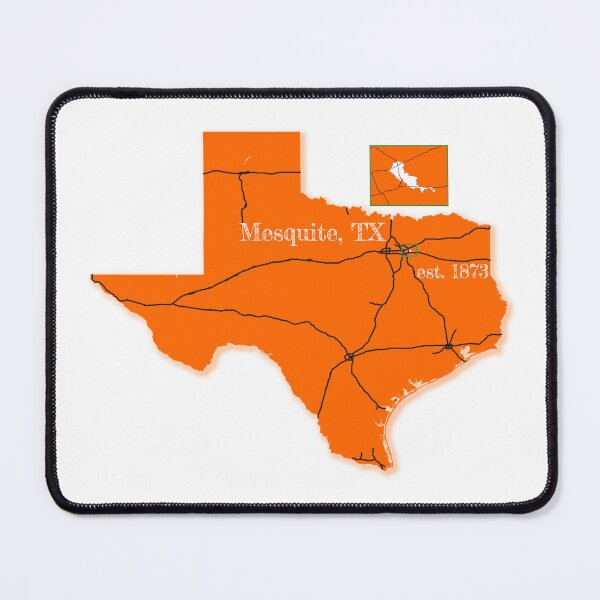 Item preview, Mesquite, TX [Orange] designed and sold by PhilbonianDezin.