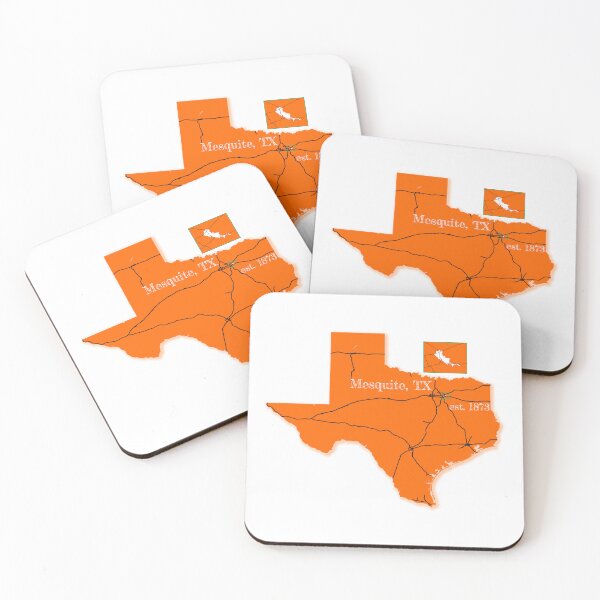 Item preview, Mesquite, TX [Orange] designed and sold by PhilbonianDezin.