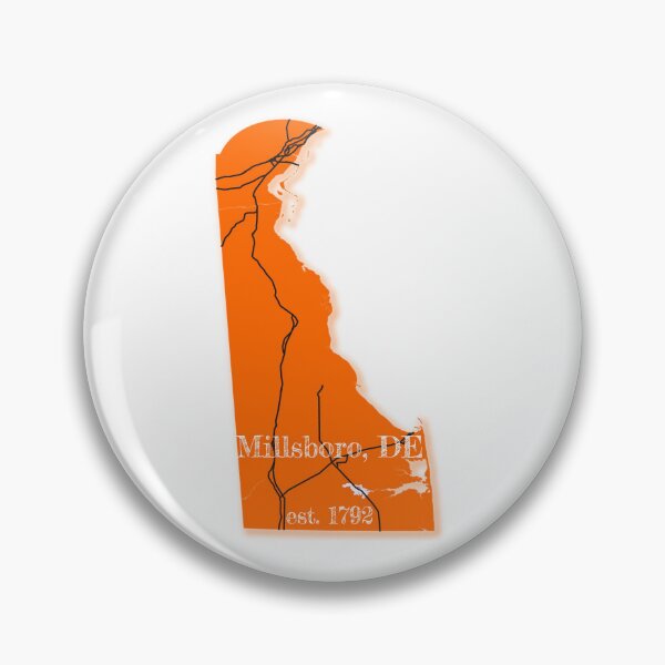 Item preview, Millsboro, DE [Orange] designed and sold by PhilbonianDezin.