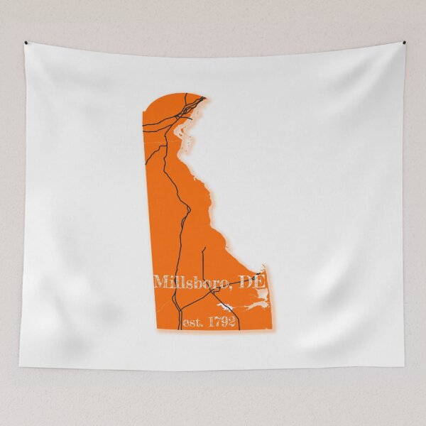 Item preview, Millsboro, DE [Orange] designed and sold by PhilbonianDezin.