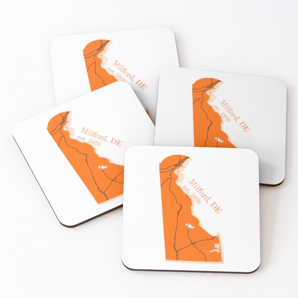 Item preview, Milford, DE [Orange] designed and sold by PhilbonianDezin.