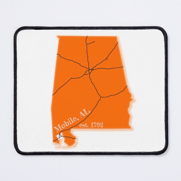 Item preview, Mobile, AL [Orange] designed and sold by PhilbonianDezin.