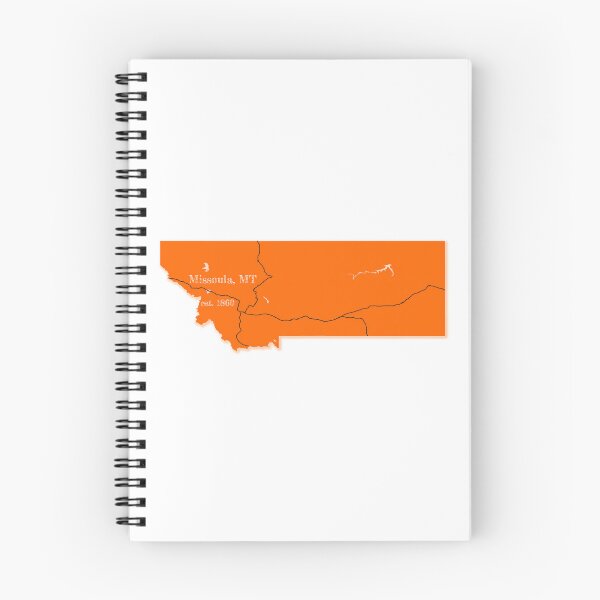 Item preview, Missoula, MT [Orange] designed and sold by PhilbonianDezin.