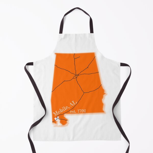 Item preview, Mobile, AL [Orange] designed and sold by PhilbonianDezin.