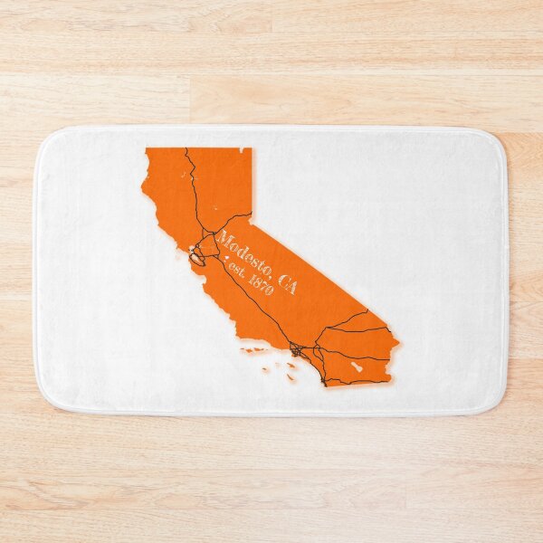 Item preview, Modesto, CA [Orange] designed and sold by PhilbonianDezin.