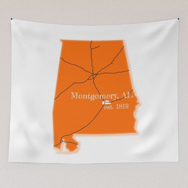 Item preview, Montgomery, AL [Orange] designed and sold by PhilbonianDezin.