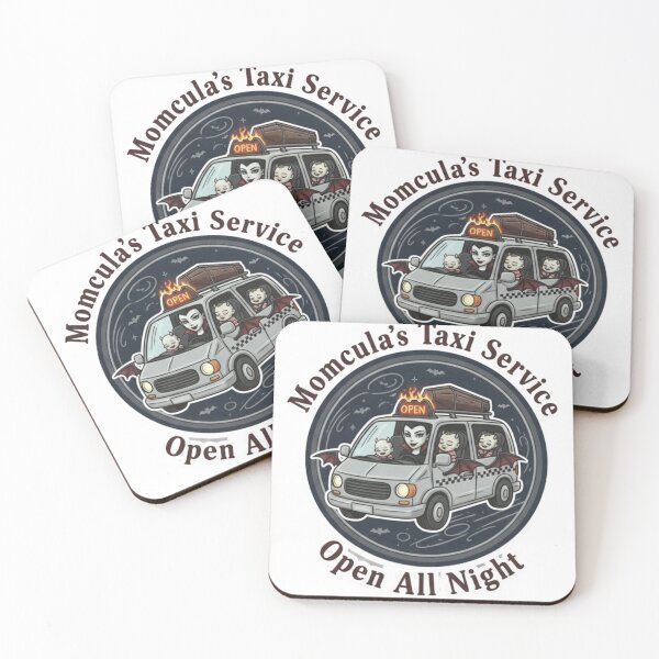 Item preview, Momcula Taxi Service Open All Night Logo designed and sold by Silent Watch Threads..