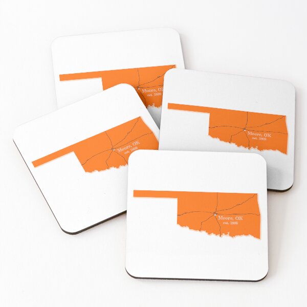 Item preview, Moore, OK [Orange] designed and sold by PhilbonianDezin.