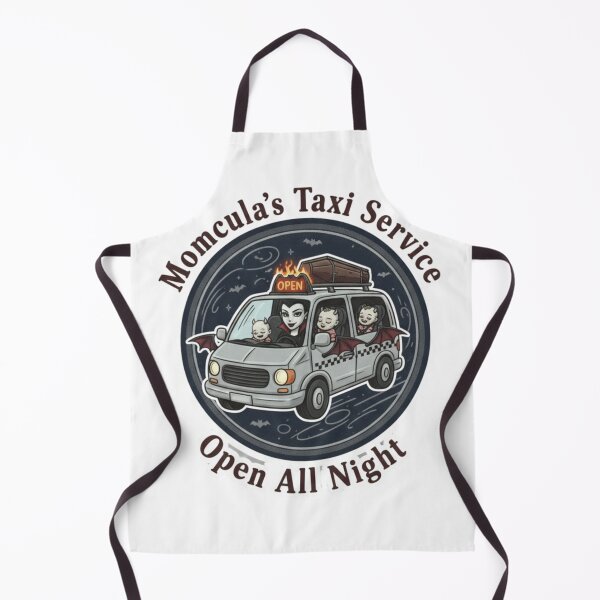Item preview, Momcula Taxi Service Open All Night Logo designed and sold by Silent Watch Threads..