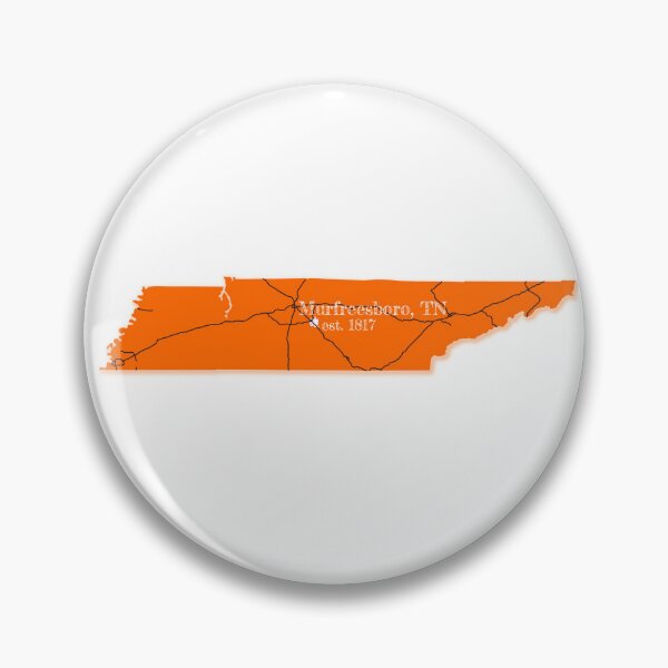 Item preview, Murfreesboro, TN [Orange] designed and sold by PhilbonianDezin.