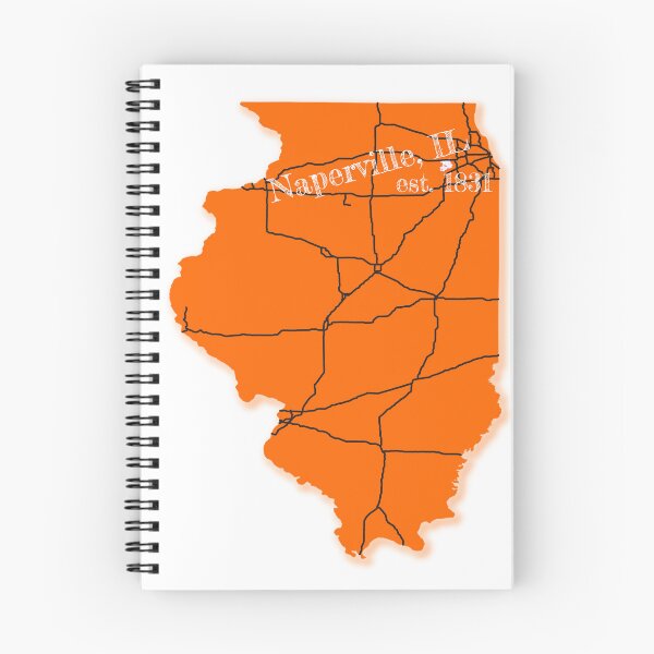 Item preview, Naperville, IL [Orange] designed and sold by PhilbonianDezin.