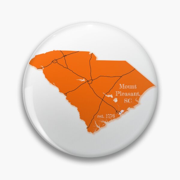Item preview, Mount Pleasant, SC [Orange] designed and sold by PhilbonianDezin.