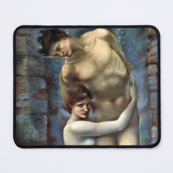 Item preview, The Depths of the Sea - Sir Edward Coley Burne-Jones designed and sold by forgottenbeauty.