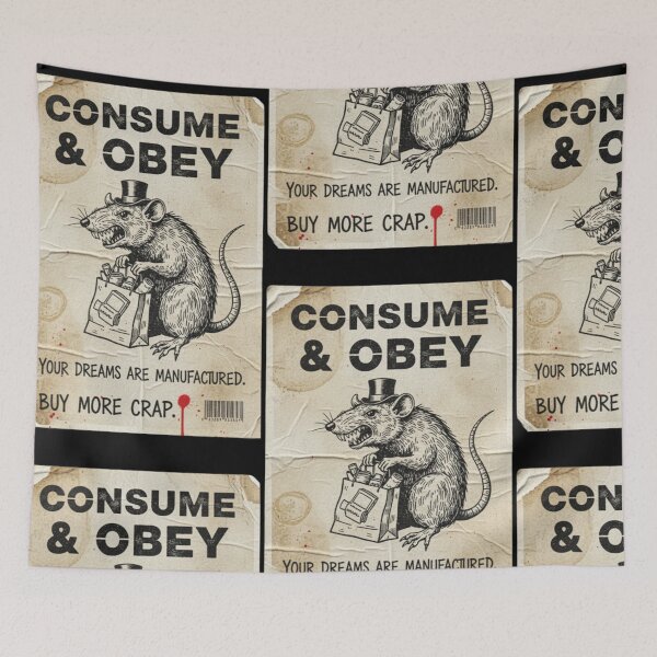 Item preview, Consume and Obey  designed and sold by Erik007best.