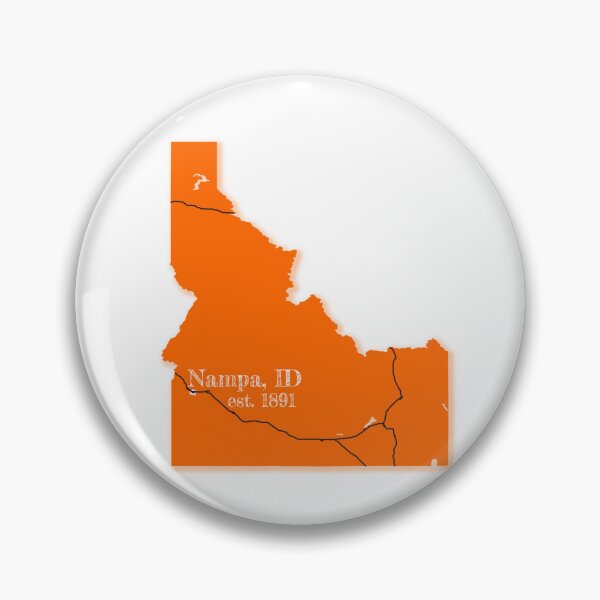 Item preview, Nampa, ID [Orange] designed and sold by PhilbonianDezin.