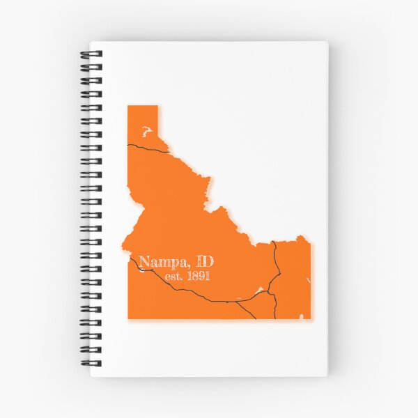 Item preview, Nampa, ID [Orange] designed and sold by PhilbonianDezin.