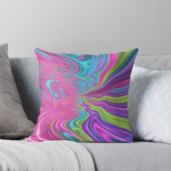 Item preview, Psychedelic Neon Swirl Vortex designed and sold by weirdfishes123.