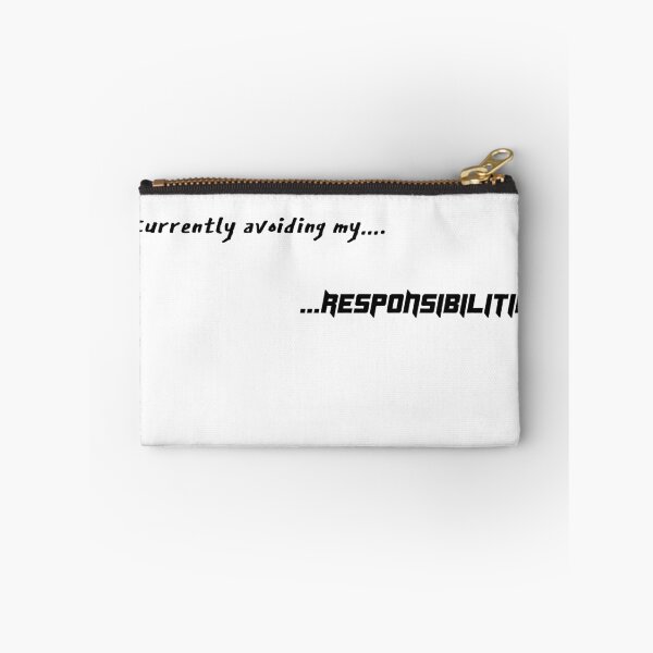 Item preview, Avoid Responsibilities designed and sold by Shirt-Myself.