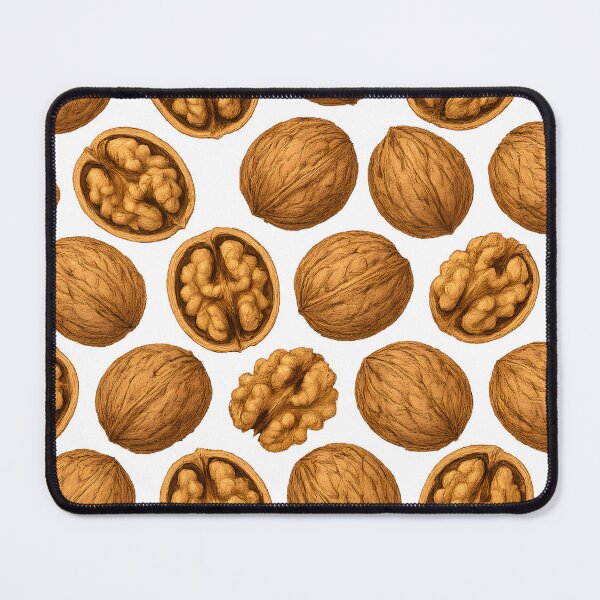 Item preview, Seamless Walnut Pattern on Transparent Background designed and sold by SassyArtistry.