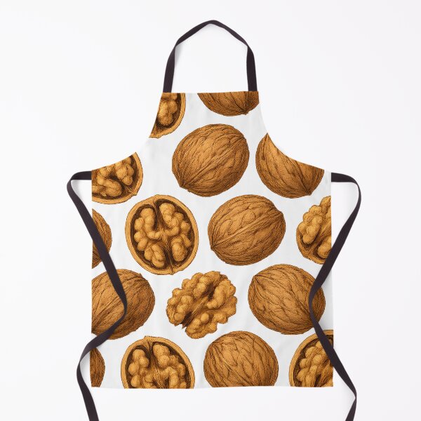 Item preview, Seamless Walnut Pattern on Transparent Background designed and sold by SassyArtistry.