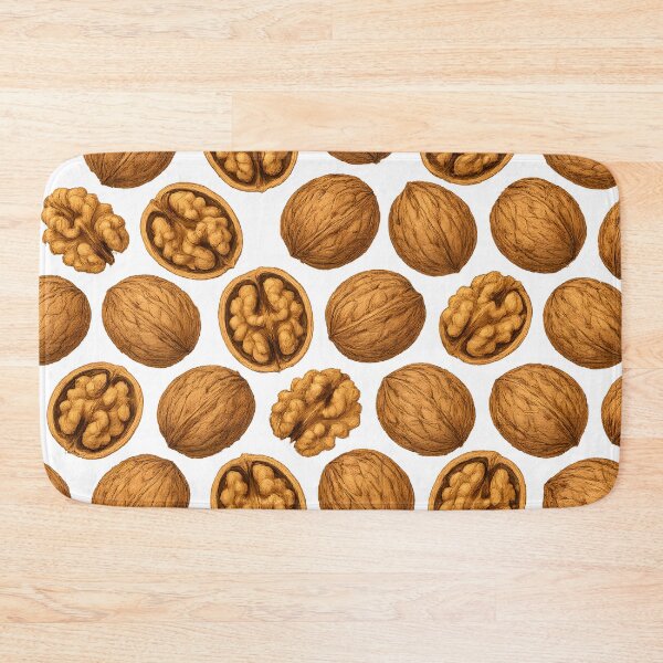 Item preview, Seamless Walnut Pattern on Transparent Background designed and sold by SassyArtistry.