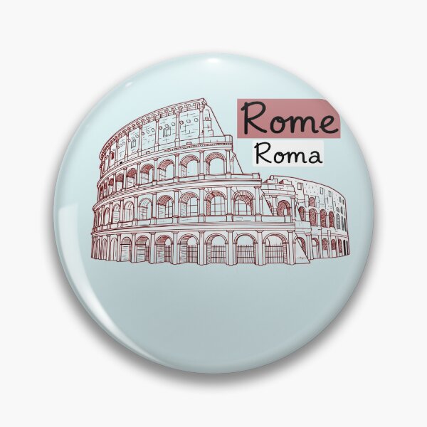 Item preview, Hand-Drawn Colosseum Art | Ancient Rome "Roma" Design | Unique Travel Gift designed and sold by Soft Strength Studio.