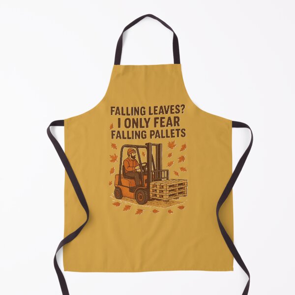 Item preview, Only Fear Falling Pallets – Retro Forklift designed and sold by RetroNibylander.