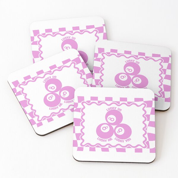 Item preview, Lucky me lucky you lucky us in pink designed and sold by Dondonmart.