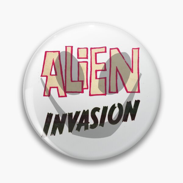 Item preview, Vintage Alien Invasion designed and sold by QuayTradingCo.