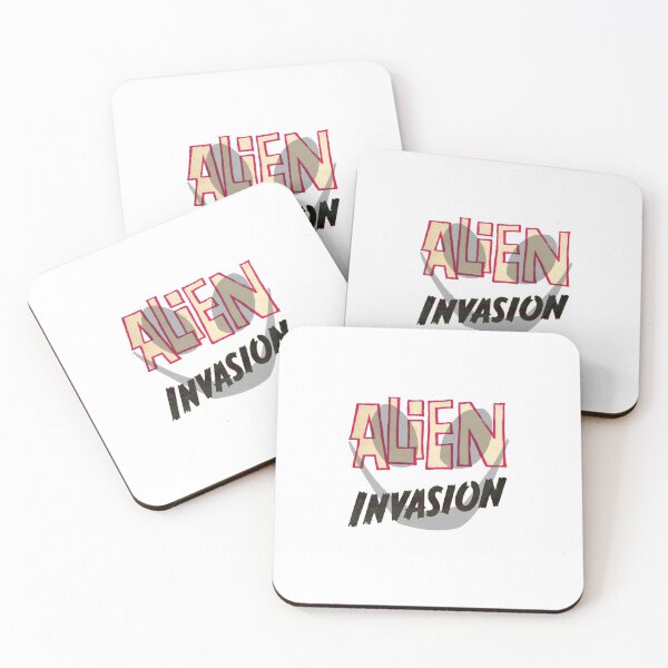 Item preview, Vintage Alien Invasion designed and sold by QuayTradingCo.