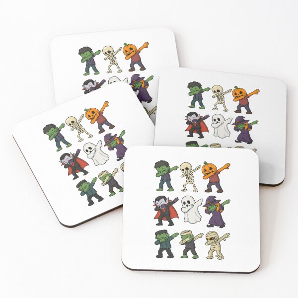 Item preview, Halloween Dab Squad – Funny Cartoon Monsters Dance Party designed and sold by DailyDrivesct.
