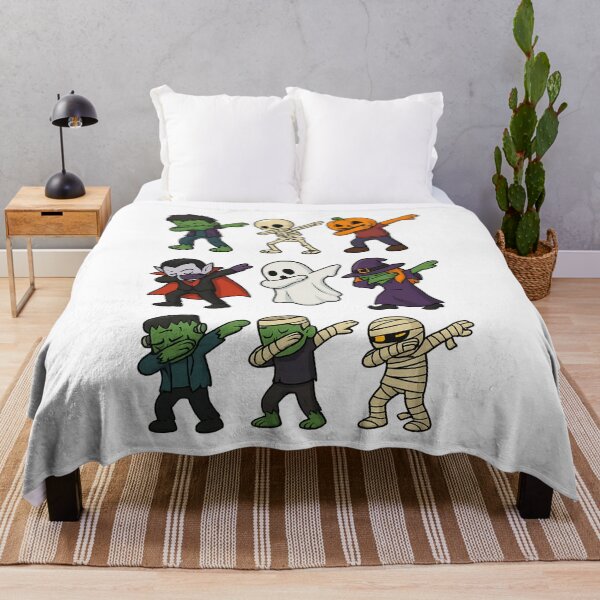 Item preview, Halloween Dab Squad – Funny Cartoon Monsters Dance Party designed and sold by DailyDrivesct.