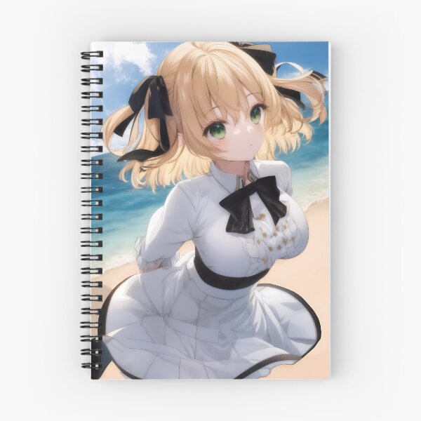 Item preview, Anisphia Wynn Palettia White Dress Beach Tenten Kakumei Anime Girl designed and sold by Kellanartist.