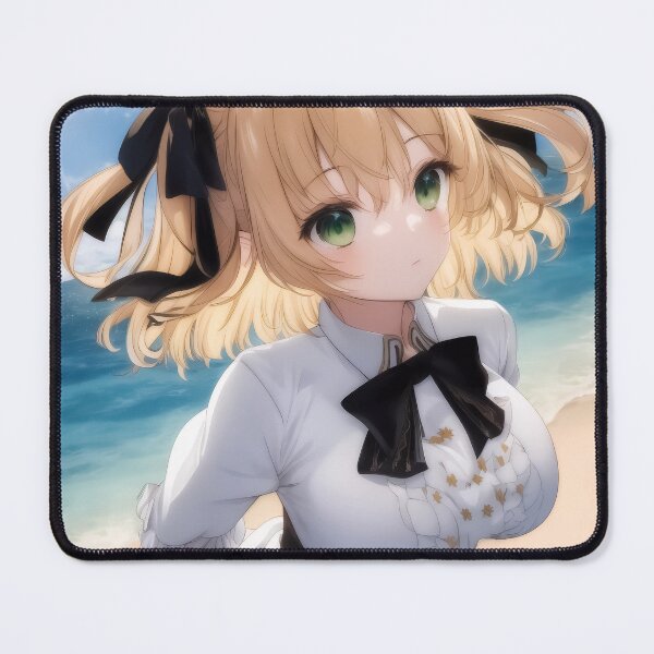 Item preview, Anisphia Wynn Palettia White Dress Beach Tenten Kakumei Anime Girl designed and sold by Kellanartist.
