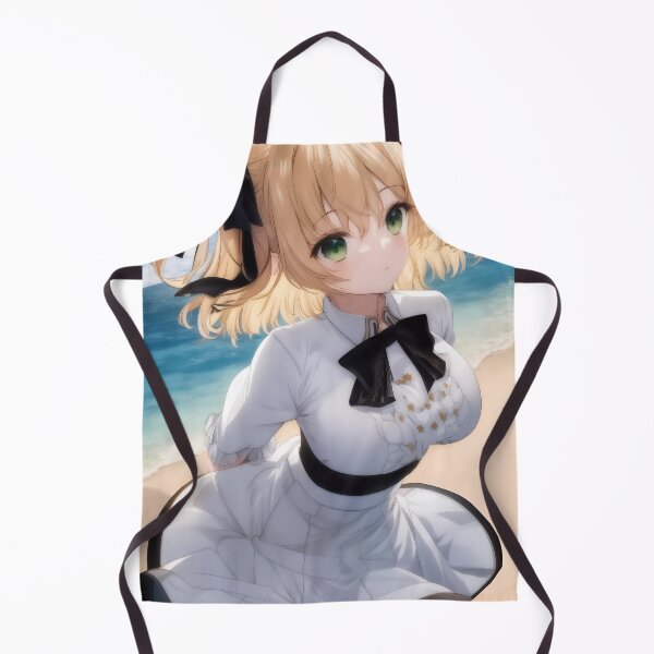 Item preview, Anisphia Wynn Palettia White Dress Beach Tenten Kakumei Anime Girl designed and sold by Kellanartist.