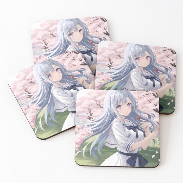 Item preview, Euphyllia Magenta Cherry Blossom Breeze Tenten Kakumei Anime designed and sold by Kellanartist.