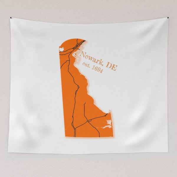 Item preview, Newark, DE [Orange] designed and sold by PhilbonianDezin.