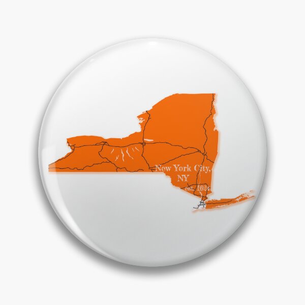 Item preview, New York City, NY [Orange] designed and sold by PhilbonianDezin.
