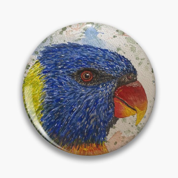 Item preview, Rainbow Lorikeet designed and sold by GlennFinlayArt.