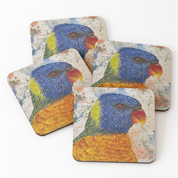 Item preview, Rainbow Lorikeet designed and sold by GlennFinlayArt.