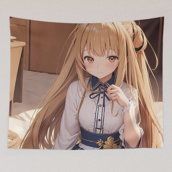 Item preview, Mahiru Shiina Elegant Dress Angel Next Door Anime designed and sold by Kellanartist.