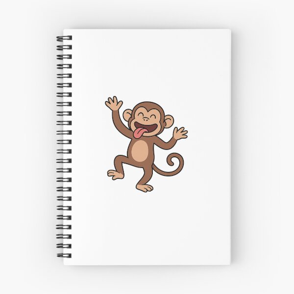 Item preview, Funny Cartoon Monkey Sticker – Cute Cheeky Animal Design designed and sold by SkyDesigner77.