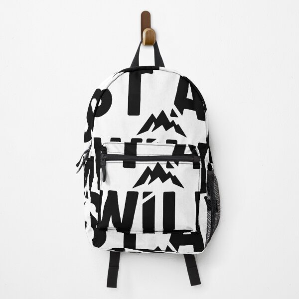 Item preview, Stay Wild – Minimalist Motivational Typography with Mountain Icon designed and sold by StilKreationen.
