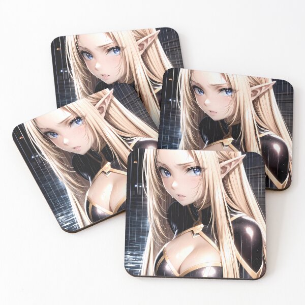 Item preview, Alpha Eminence Shadow Anime Girl Dark Fantasy Waifu designed and sold by Kellanartist.