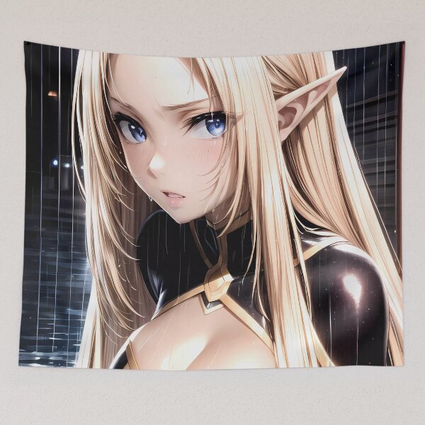Item preview, Alpha Eminence Shadow Anime Girl Dark Fantasy Waifu designed and sold by Kellanartist.