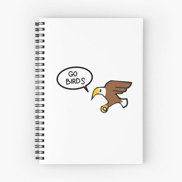 Item preview, GO BIRDS designed and sold by THAT FERAL CHICK.
