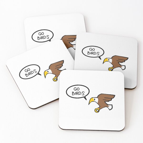 Item preview, GO BIRDS designed and sold by THAT FERAL CHICK.